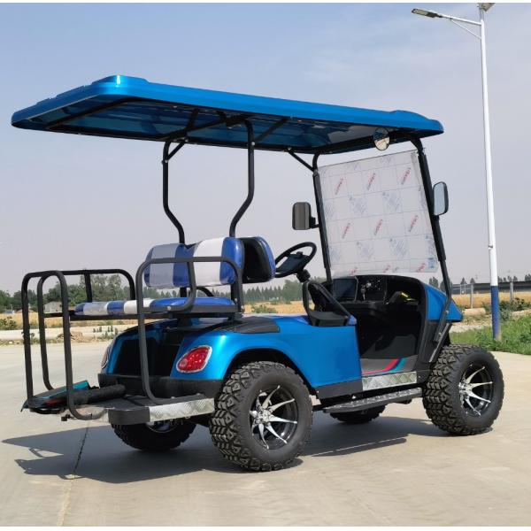 Golf Cart Supplier Rechargeable Classic Trolley Bus 4 Seater Golf Electric Cart