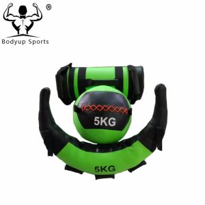 PU Leather Fitness Equipment Bulgaria , Heavy Duty Bulgarian Training Bag