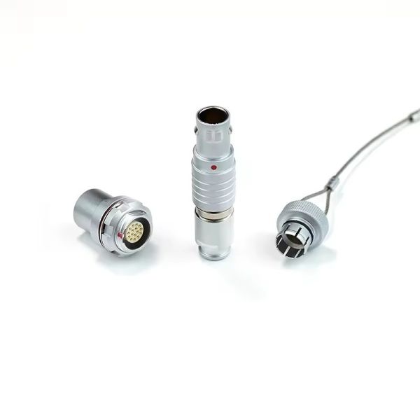 Lemo Alternatives Circular Connectors IP50 B Series Socket Plug with Dust-proof