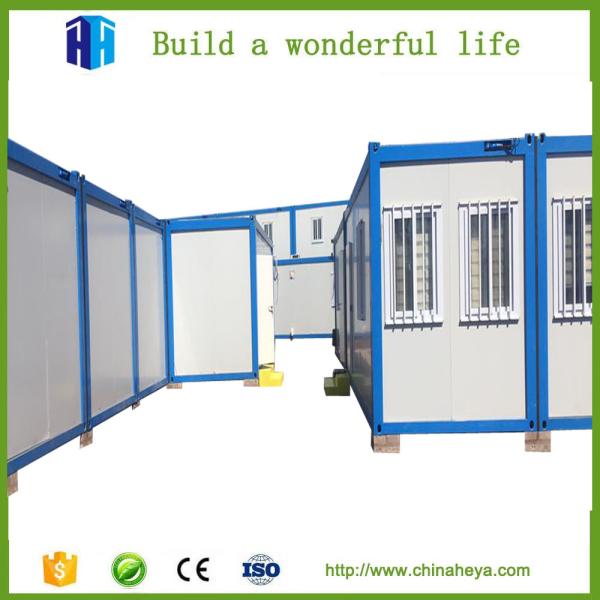 Buy puerto rico prefab flat pack expandable shipping steel container house for sale at wholesale prices