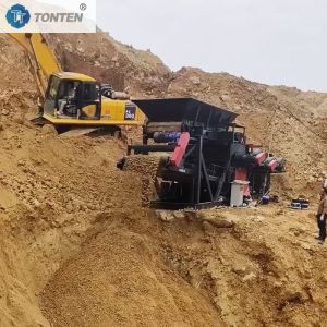 Mud And Stone Separator Mining Screening Soil Sand Stone Separator Machine