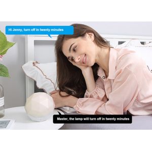 Childrens Night Light Voice Controlled Diamond Lamp With 1200mAh Rechargeable