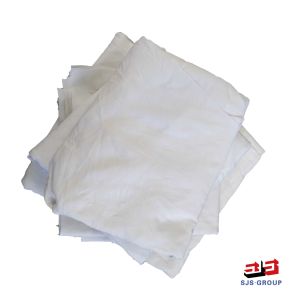 50-100Cm 20kg/Bale White Cotton Wiping Rags