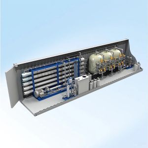 Containerized Seawater Desalination Equipment For Desalination Of Sea Salt Well