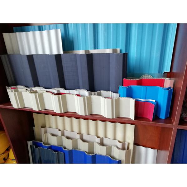 PVC Corrugated Roof Sheet Making Machine Hollow Wave Tile Roof Co - Extrusion Mould