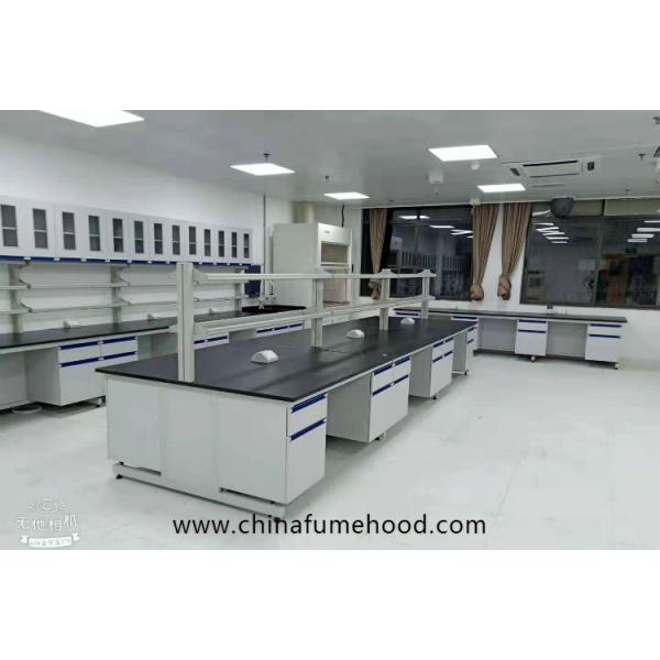 Buy MDF Chemistry Lab Furniture Cabinets And Countertops For Inspection at wholesale prices