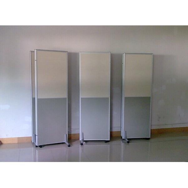 EBUNGE Sliding Folding Partitions Movable Walls Without Track Melamine Finish