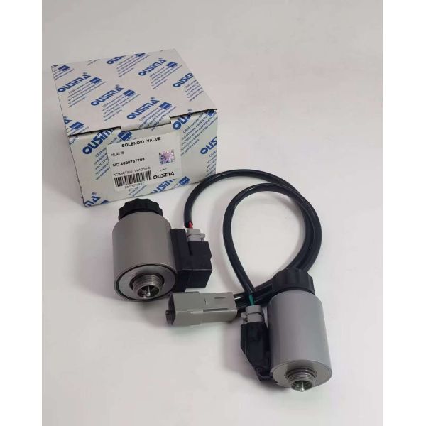 High Quality Solenoid Valve UC4020757708 for KOMATSU WA250-5 Excavator with 3KG Weight