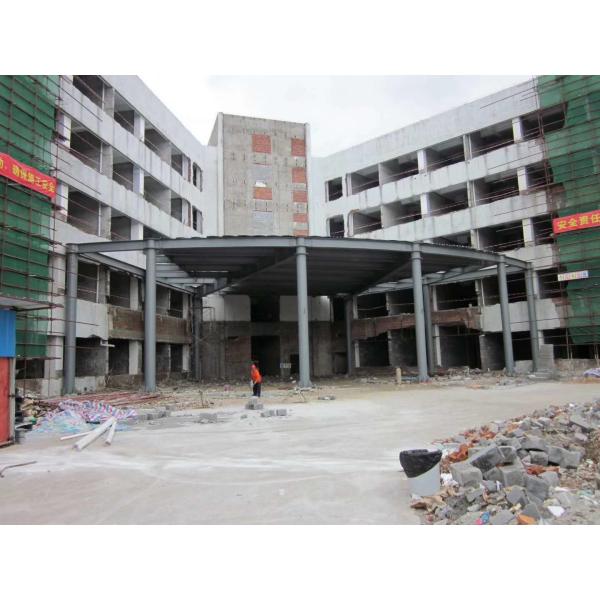 Buy 5 Floors Steel Frame Office Building Structure / Residential House at wholesale prices