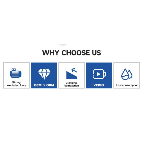 Road Roller Manufacturer Double Wheels Hydraulic Vibrating Tandem Roller Earth Concrete Compactor Versatile Roller