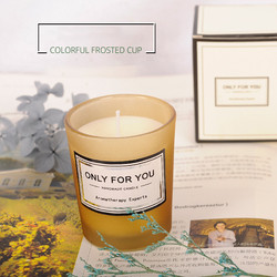 ODM Eco Friendly Scented Candles , 80mm Long Lasting Fragrance Candles