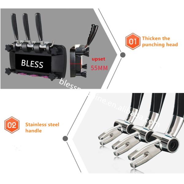 Industrial Ice Cream Machine with 304 Stainless Steel Construction and 220V/50Hz Voltage