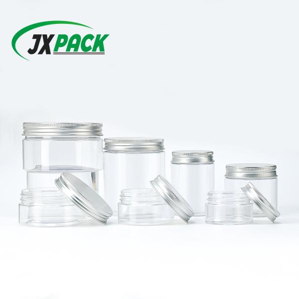 Buy Plastic Wide-Mouth Cosmetic Cream Jar with Screw Cap at wholesale prices