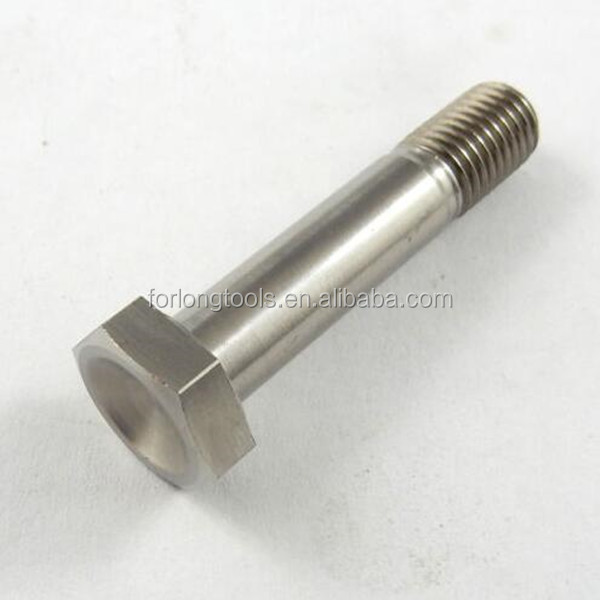 Buy DIN Standard GR5 Titanium Hex Head Bolt 1/2"-20 x 4.5 " Stud Bolts with Natural Finish 6AL-4V Titanium Alloy at wholesale prices