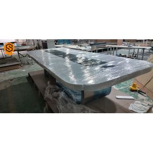 Artificial Stone 14 Seater Conference Table With Joint Invisible