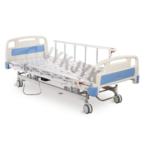 Hydraulic MOTECK Motorized Adjustable Hospital Bed Medical Grade 250kg With Footboards