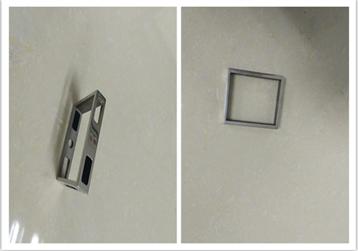 Sandblasting CNC machined aluminum parts with Rapid Prototype Design , OEM service