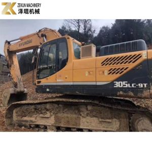 Used Hyundai R305LC Excavator 30T with Hydraulic Valve 4000Hrs