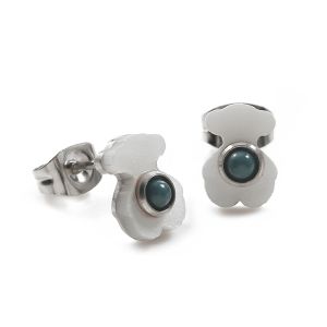 Animal Cute 316L Stainless Steel Earrings Girl Gold Plated Jewelry