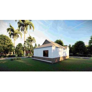 Luxury Villa - (QB01) Heya Steel Light Luxury Villa Design Building Steel