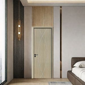 Waterproof WPC Hollow Door Heat Insulation Termite Proof