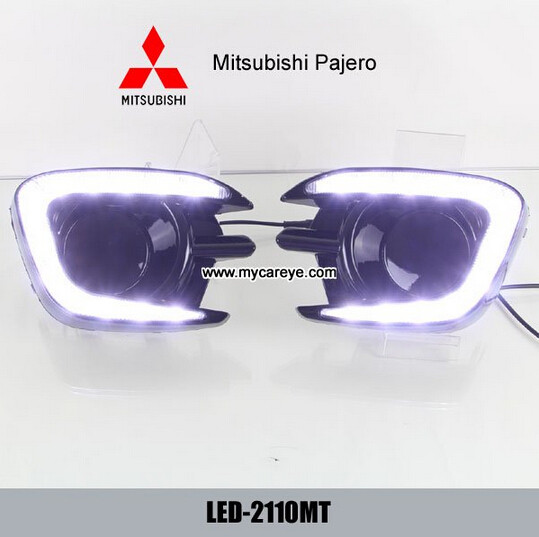 Buy Mitsubishi Pajero DRL LED Daytime Running Lights driving daylight factory at wholesale prices