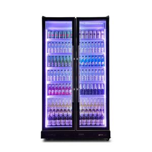 220V / 110V Commercial Chiller With R290 Adjustable 5 Layers Shelves