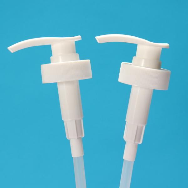 28mm 32mm Plastic Bathroom Lotion Pump Bamboo For Fast Dispensing Of Liquid Products