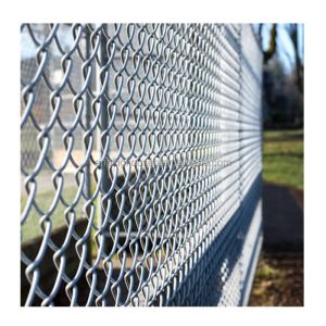 Galvanized Chain Wire Fence for Court Field Open Size 25*25mm 50*50mm 60*60mm 80