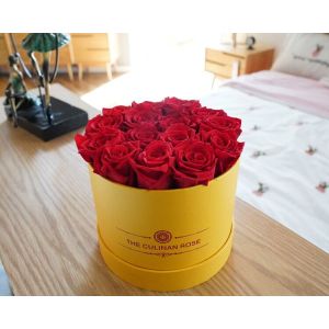 Custom Wholesale 2020 mother's day party supplies preserved rose flower happy