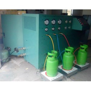 r600 r290 Fast refrigerant filling charging vacuum machine