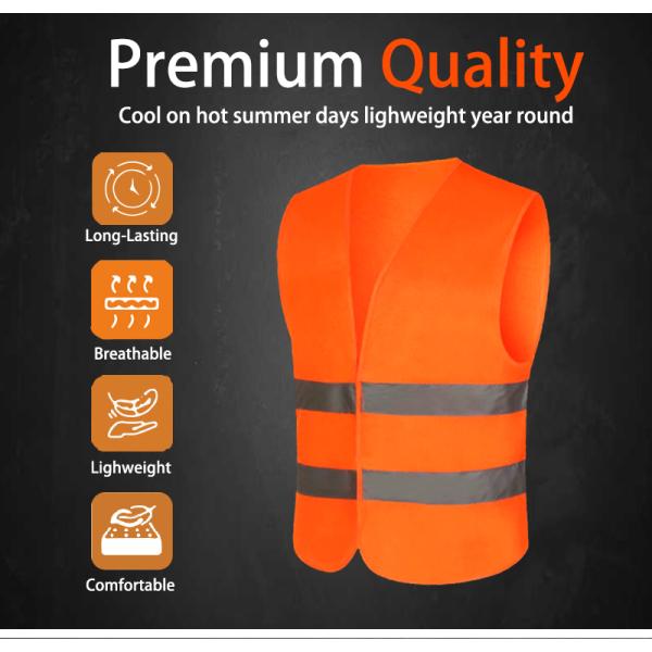 Security Motorcycle Roadside Safety Kit Working Polyster Reflective Safety Vest