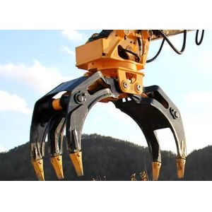 PC PC345 Q690D Hydraulic Rotator Grapple For Construction