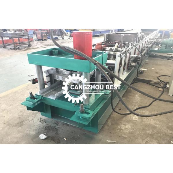 Buy Reinforced 0.8mm Steel Door Frame Roll Forming Machine at wholesale prices