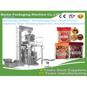 Vertical Granule Popcorn Cashew Sugar Chips Nut Packaging Machine BSTV-520CZ