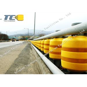 Durable Safety Roller Barrier Flexible Rotating Anti Collision Barrel Guardrail