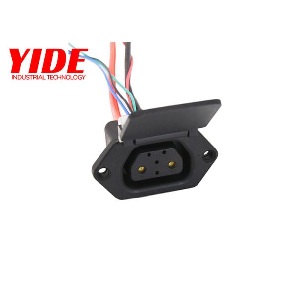 70A Motorcycle Electrical Connector High Power Waterproof 2+4Pin