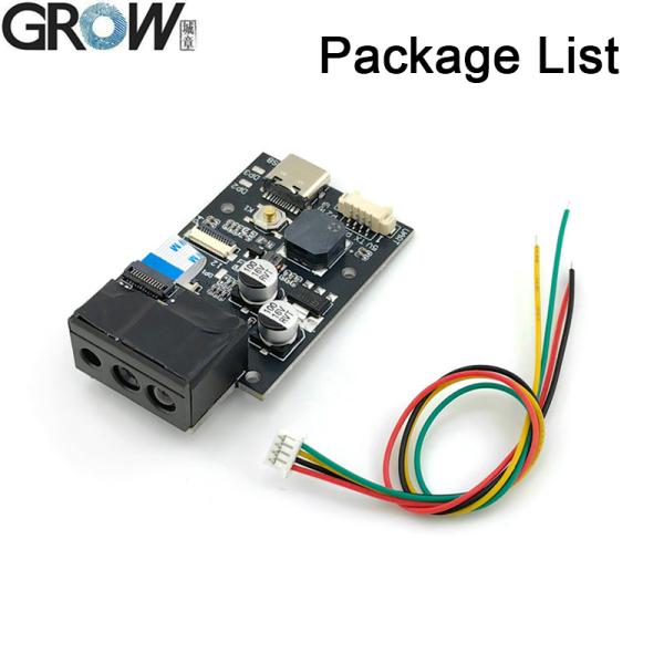 GROW GM69Pro 1280*800CMOS OCR/1D/2D Barcode Scanner Module USB UART Interface QR Code Bar Code Reader Support OCR Passport