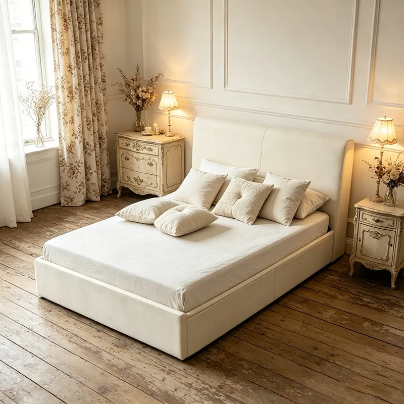 Solid Bed Structure with Reliable Hydraulic Lift Support