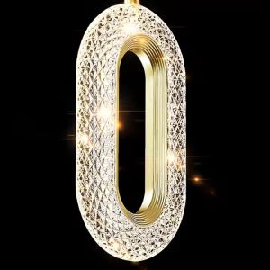 3200-6500K Three Colors Changing Light LED Chandelier Modern Light Luxury