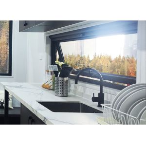 Australia Project Site Luxury Prefab Tiny House On Wheels With 10mm MDF Flooring