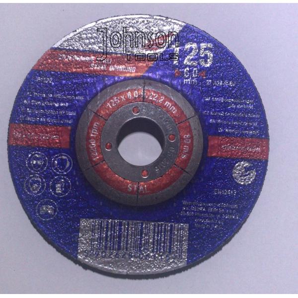 Buy 100 - 230mm Abrasive Metal Grinding Disc with Depressed Center at wholesale prices