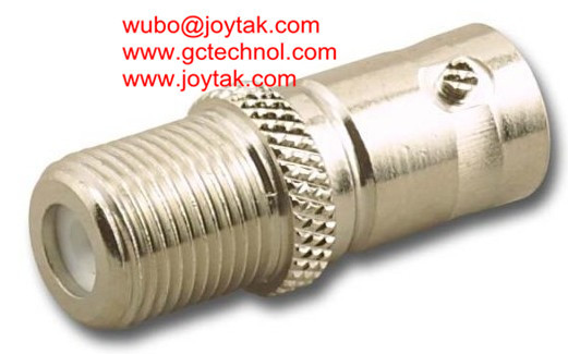 Buy BNC Female To F Male BNC Adapter female to F connector female Coaxial Adaptor all brass at wholesale prices