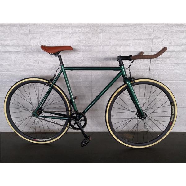 Lasco Crank Set Silver Color Single Speed Bullbar Aluminum Alloy Frame Vintage Fixie Fixed Gear Bike Bicycle