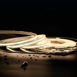 10mm PCB COB LED Strip 480 LEDs IP20/IP67 Waterproof DC12V/DC24V CRI 90 8MM PCB