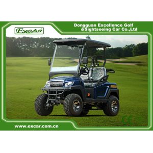 Customized 2 Seater Electric Golf Carts , 48v 17ah Onboard Charger