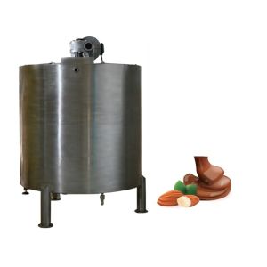 SUS304 Compound Chocolate Holding Tank 2200lb With H Shape Stirrer