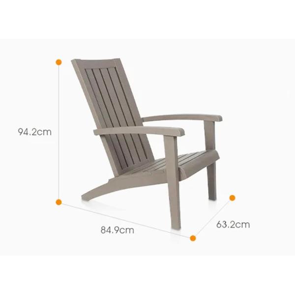 Waterproof Plastic Adirondack Chairs Nordic Outdoor Hotel's Top Pick for Leisure Time