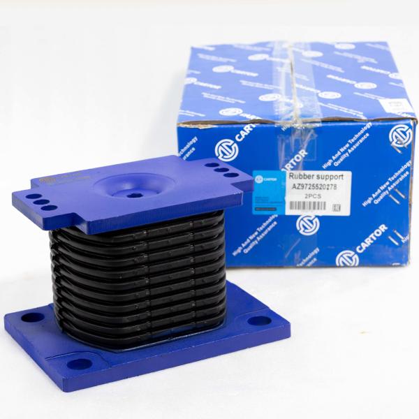 Buy AZ9725520683 AZ9725520278 FOR howo ALEX PARTS Rubber bearing at wholesale prices