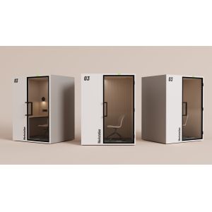 Rectangular Soundproof Office Pod High Durability Easy To Assemble